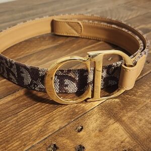 Authentic Christian Dior Trotter Belt